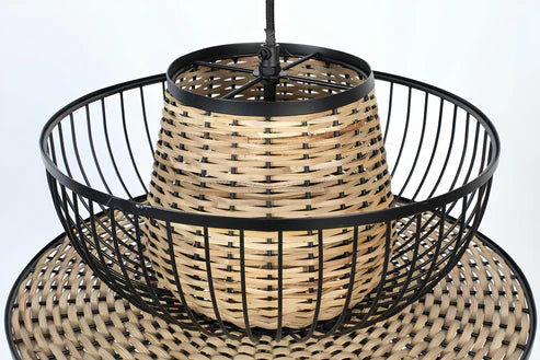 Bamboo Hanging lamp - Reflections