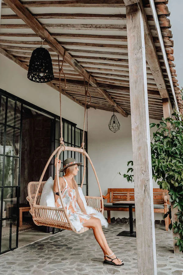 Aaram Swing – Handcrafted Bamboo Hanging Chair