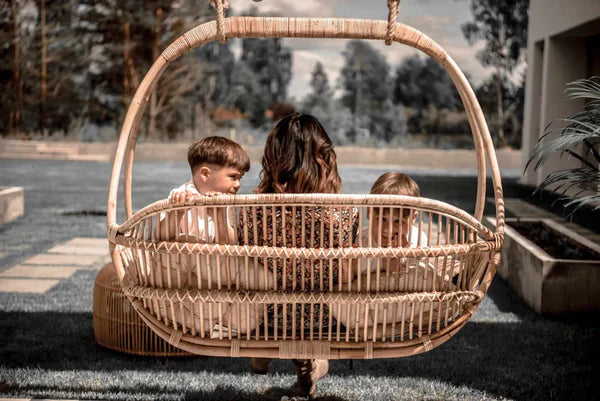 Aaram Swing – Handcrafted Bamboo Hanging Chair