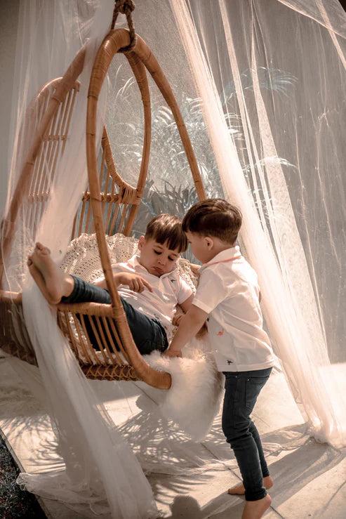 Nivriti Swing – Handcrafted Bamboo Egg Chair