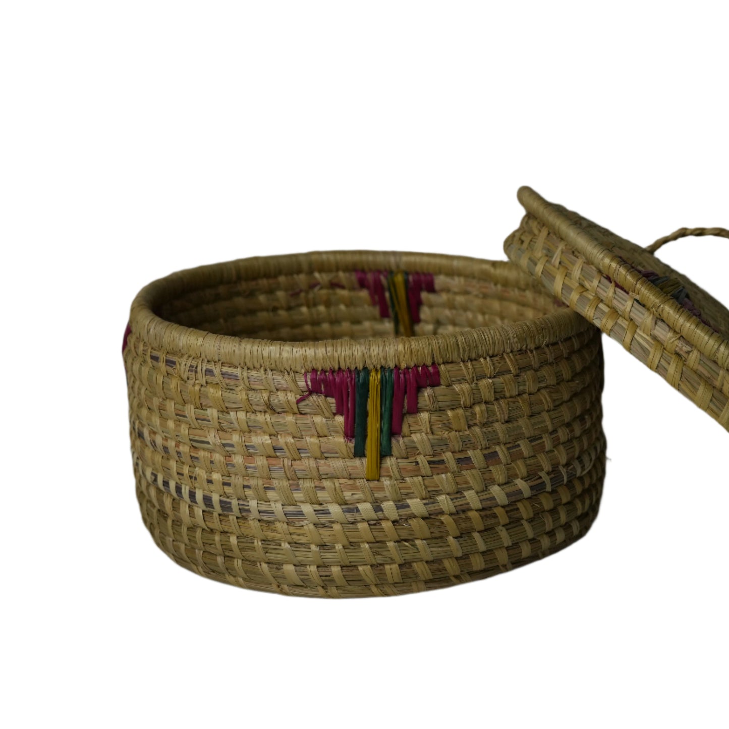 Annapurna Casserole – Handwoven Grass Food Container (2 Sizes)