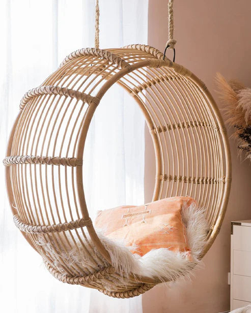 Goa Loop Swing – Handcrafted Bamboo Ring Chair