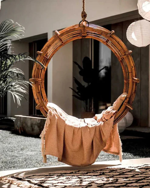 Goa Loop Swing – Handcrafted Bamboo Ring Chair