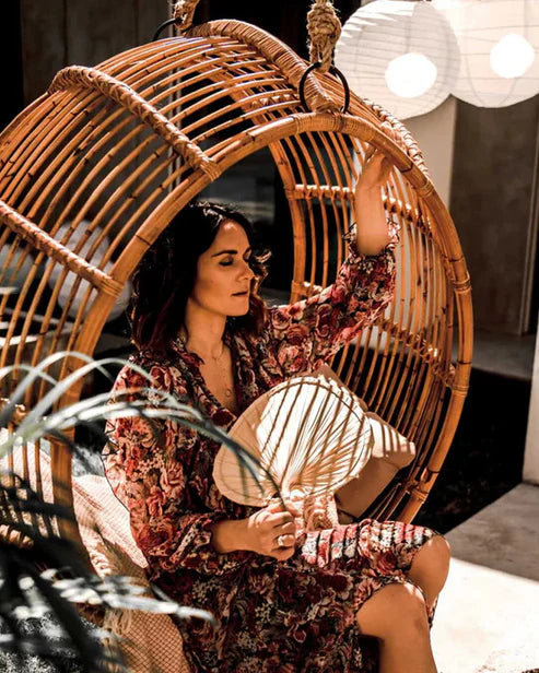 Goa Loop Swing – Handcrafted Bamboo Ring Chair