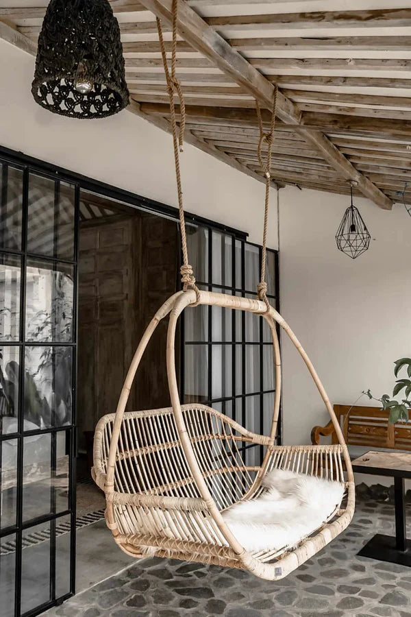 Aaram Swing – Handcrafted Bamboo Hanging Chair
