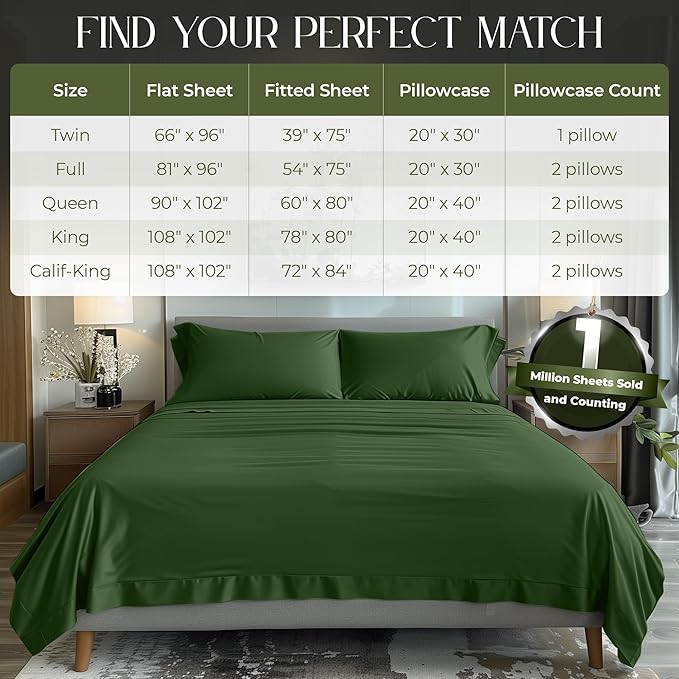 Green Bed Sheet