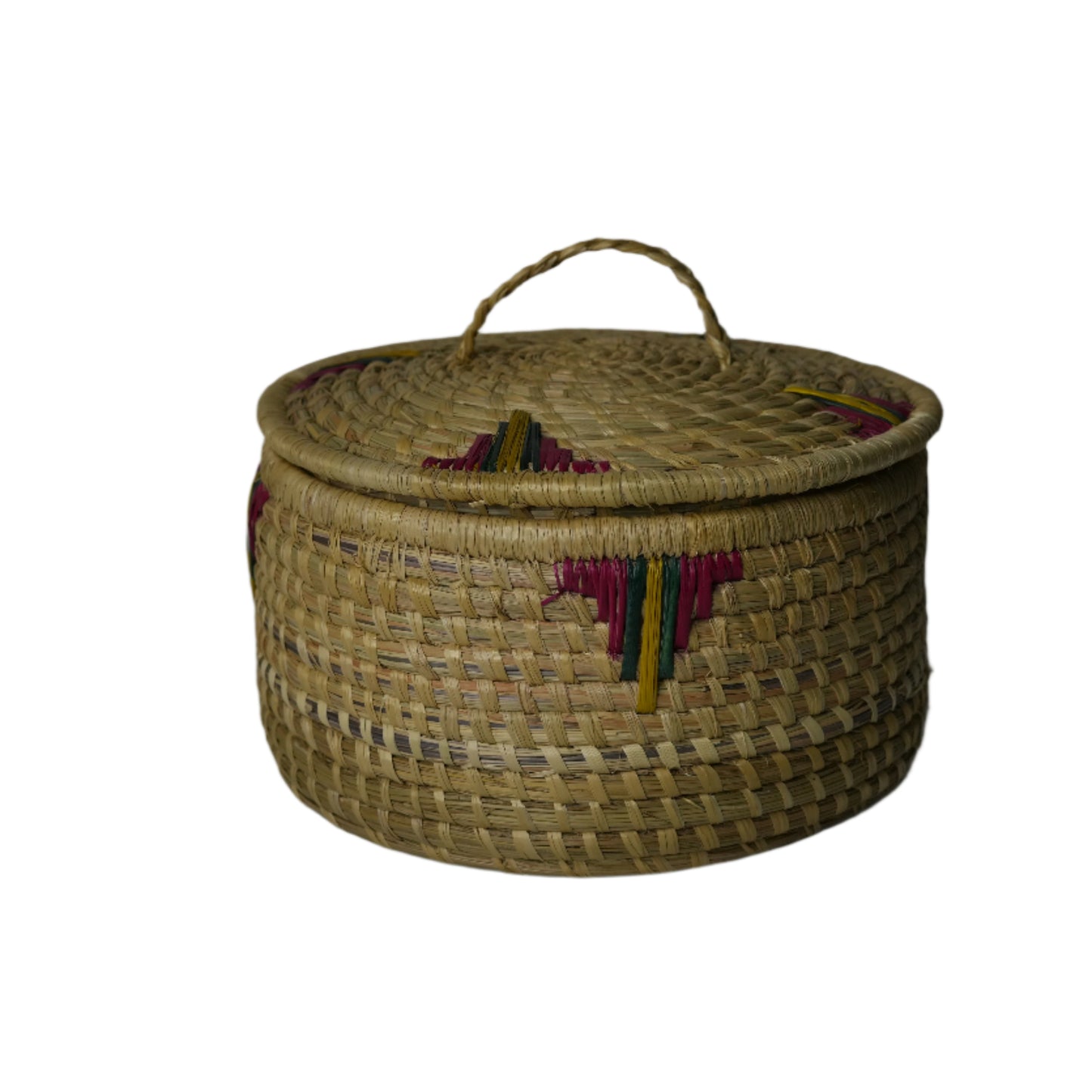 Annapurna Casserole – Handwoven Grass Food Container (2 Sizes)