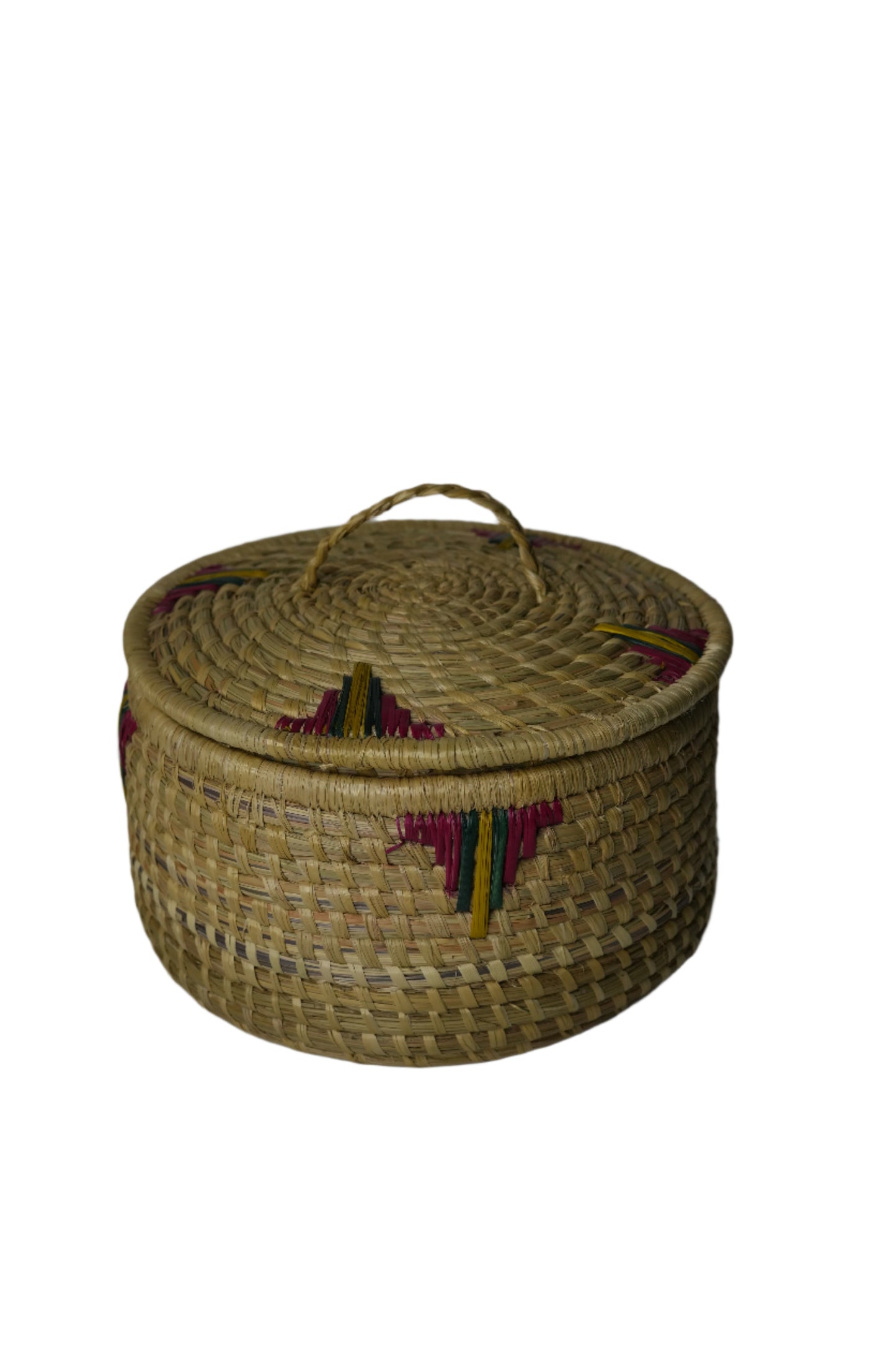 Annapurna Casserole – Handwoven Grass Food Container (2 Sizes)