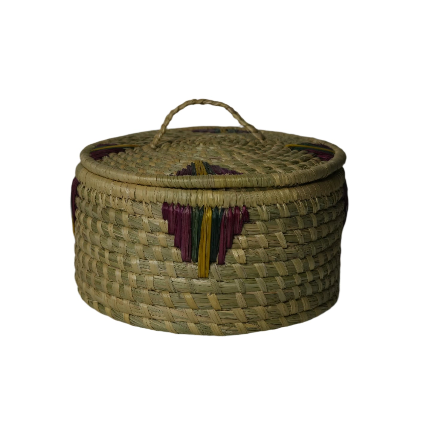 Annapurna Casserole – Handwoven Grass Food Container (2 Sizes)