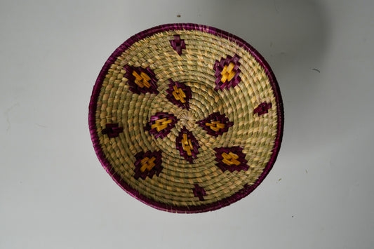Shubhra Tokari – Decorative Handwoven Pedestal Basket