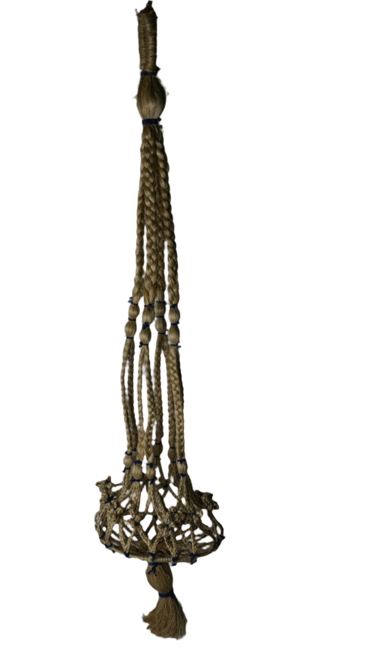 Jeevan Jhaala – Handwoven Hanging Grass Plate & Utensil Holder