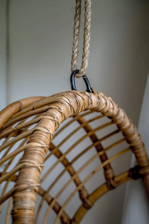 Sundara Curve – Handcrafted Bamboo Swing Chair